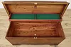 Art Deco Vintage Waterfall Cedar Lined Blanket Chest, Lane (5)