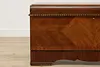 Art Deco Vintage Waterfall Cedar Lined Blanket Chest, Lane (8)