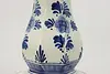 Pair of Dutch Vintage Hand Painted Porcelain Vases, Delft (9)