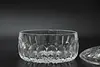 Traditional Vintage Cut Glass Covered Candy Bowl or Key Dish (10)