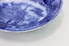 Victorian Antique Flow Blue China Serving Bowl, B&L (10)