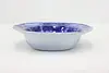 Victorian Antique Flow Blue China Serving Bowl, B&L (6)