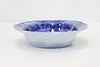 Victorian Antique Flow Blue China Serving Bowl, B&L (8)