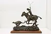 Native American Hunter Vintage Bronze Sculpture, Shoop (10)