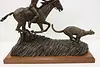 Native American Hunter Vintage Bronze Sculpture, Shoop (6)