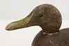 Farmhouse Vintage Carved & Painted Duck Decoy #52765