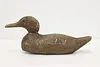 Farmhouse Vintage Carved & Painted Duck Decoy #52765