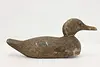 Farmhouse Vintage Carved & Painted Duck Decoy #52765