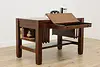 Arts & Crafts Mission Oak Craftsman Cadillac Office Desk (2)