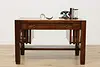 Arts & Crafts Mission Oak Craftsman Cadillac Office Desk (4)