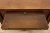 Arts & Crafts Mission Oak Craftsman Cadillac Office Desk (6)