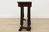 Georgian Vintage Mahogany Hall Console Sofa Table, Hickory (11)