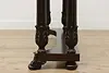 Georgian Vintage Mahogany Hall Console Sofa Table, Hickory (13)