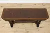 Georgian Vintage Mahogany Hall Console Sofa Table, Hickory (5)