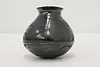 Mexican Mata Ortiz Blackware Pottery Vase, Ortega (5)