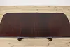 Tudor Antique Walnut Dining Table, 2 Leaves Opens 99" (8)