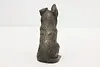 German Shepherd Puppy Vintage Sculpture Bronze Finish (4)