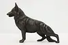 German Shepherd Alert Vintage Dog Sculpture (3)