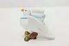 Victorian Antique Bisque Porcelain Dove Toothpick Holder (3)