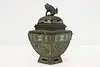 Chinese Antique Bronze Enamel Incense Burner Censer, Dragon #53205