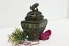 Chinese Antique Bronze Enamel Incense Burner Censer, Dragon #53205