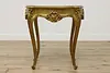 French Antique Carved Gold Onyx Top Parlor or Coffee Table (10)