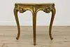 French Antique Carved Gold Onyx Top Parlor or Coffee Table (11)