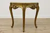 French Antique Carved Gold Onyx Top Parlor or Coffee Table (13)