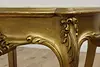 French Antique Carved Gold Onyx Top Parlor or Coffee Table (16)