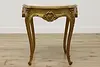 French Antique Carved Gold Onyx Top Parlor or Coffee Table (6)