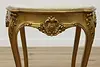 French Antique Carved Gold Onyx Top Parlor or Coffee Table (7)