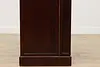 Chinese Flip Top Vintage Rosewood Bar Cabinet Carved Birds (24)