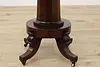 Empire Antique Mahogany Drop Leaf Tea, Game, Parlor Table (11)