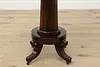 Empire Antique Mahogany Drop Leaf Tea, Game, Parlor Table (15)