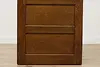 Arts & Crafts Antique Oak 4 Drawer Office File Cabinet (11)