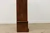 Victorian Antique Carved Oak Bookcase, New England (19)