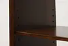 Craftsman Vintage Oak Arts & Crafts Bookshelf, Stickley (11)