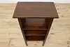 Craftsman Vintage Oak Arts & Crafts Bookshelf, Stickley (5)