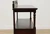 Georgian Antique Mahogany Server, Bar, TV or Hall Console #52989