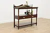 Georgian Antique Mahogany Server, Bar, TV or Hall Console #52989