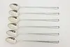 Set of 6 Towle Rambler Rose Sterling Silver Ice Tea Spoons (2)