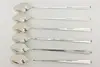 Set of 6 Towle Rambler Rose Sterling Silver Ice Tea Spoons (3)