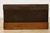 Art Deco Vintage Waterfall Blanket Cedar Chest or Trunk Roos #53182