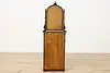 Physician Antique Doctor Mahogany Medical Chest & Mirror #53270