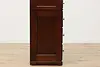 Physician Antique Doctor Mahogany Medical Chest & Mirror #53270