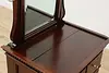 Physician Antique Doctor Mahogany Medical Chest & Mirror #53270