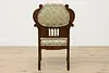 Victorian Carved Cherry Antique Desk or Side Chair #52792