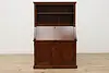 Victorian Farmhouse Antique Office Secretary Desk & Bookcase (10)