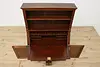 Victorian Farmhouse Antique Office Secretary Desk & Bookcase (7)