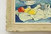 Oranges Still Life Vintage Original Oil Painting Fabry 31.5" (6)